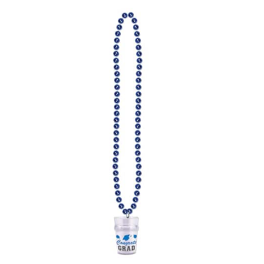 Beistle Grad Beads with Glass, 3ct. in Blue | 33" | Michaels®